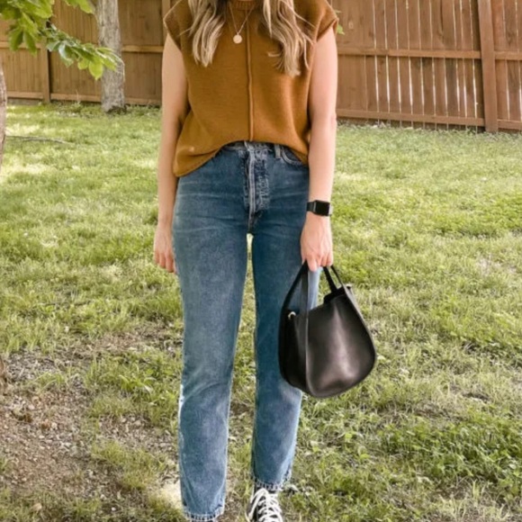 Agolde high rise stove pipe jeans - Picture 9 of 13